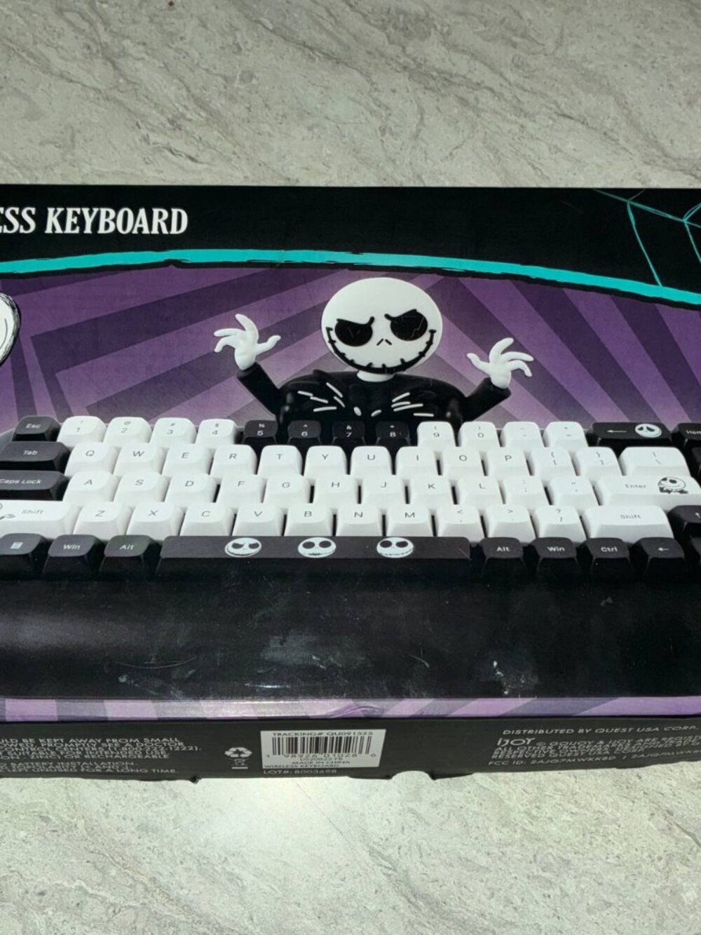 Nightmare Before Christmas Compact Wireless Keyboard - Open Box (Never Used)